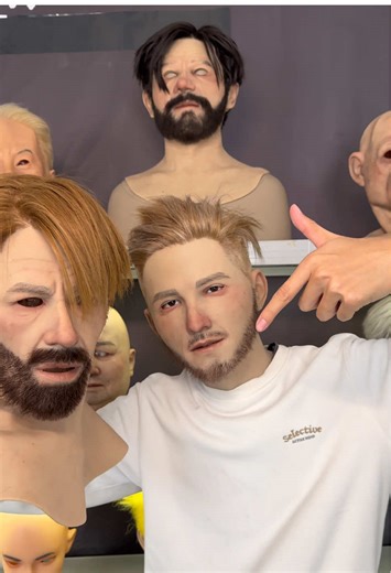 Realistic Silicone Masks for Halloween Cosplay