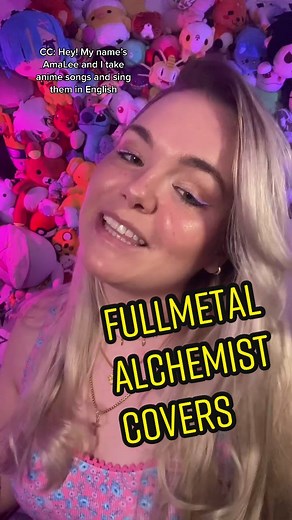Anime songs I’ve covered in English: Fullmetal Alchemist edition! 💚Search “AmaLee” on Spotify to stream for free! #fullmetalalchemist