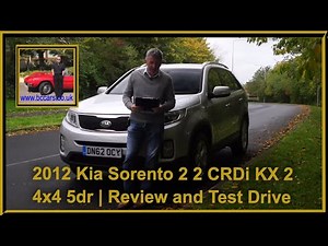 2012 Kia Sorento 2 2 CRDi KX 2 4x4 5dr | Review and Test Drive