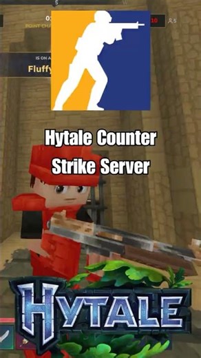 Hytale Counter Strike Server? #hytale #minecraft #hytaleserver