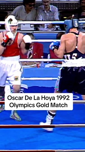 Oscar De La Hoya 1992 Olympics Gold Match