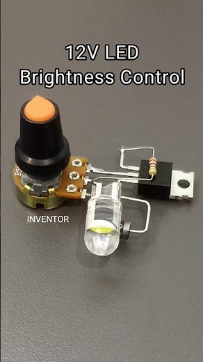 12V LED Brightness Control Circuit