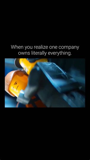 Replaymind | Thought Memes on Instagram: "You start noticing the logo everywhere. Your coffee. Your phone. Your news. Your “independent” opinions. At some point it stops feeling like coincidence and starts feeling scripted fr. This scene from The LEGO Movie works because Emmet is hyping up Octan like it’s just a normal brand, while the montage quietly shows it controls coffee, TV, voting machines, surveillance — everything. It’s bright, colorful, funny… and lowkey unsettling. That’s why it hits.