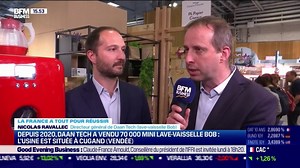 Daan Tech a vendu 70 000 mini lave-vaisselle Bob depuis 2020