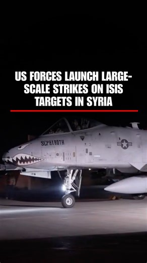 JUST IN: Newly released video shows the U.S. military deploying jets, attack helicopters and more for a large-scale strike against suspected ISIS sites. American military forces struck more than 70 targets at several locations to avenge the deaths of two Iowa National Guard soldiers killed last week. | Fox News