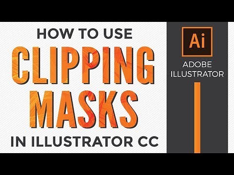 How to use Clipping Masks in Adobe Illustrator CC