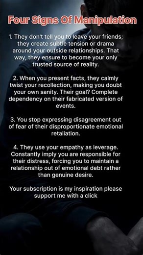 4 Signs You’re Being Manipulated (Psychology)