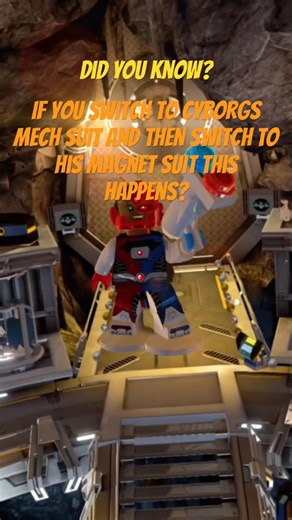 Weird cyborg boost glitch in Lego Batman 3
