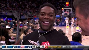 1K views · 12 reactions | Sam Richardson, a comedian and actor from Detroit, joins Johnny Kane to discuss the time Jim Harbaugh appeared on his show, Detroiters, and his passion for Detroit sports. #DetroitBasketball | FanDuel Sports Network Detroit | Facebook