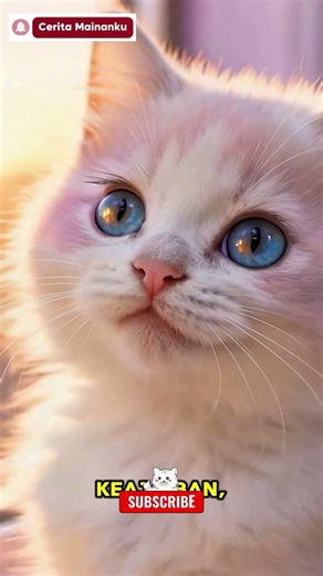 🌅 Kucing Pastel Sunrise Window #cat #shorts #kitten #kucinglucu