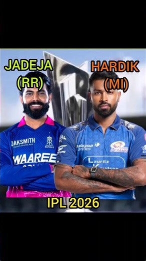 Ravindra Jadeja 🆚 Hardik Pandya IPL 2026 Comparison 💥💥 #csk #rcb #kkr #mumbaiindians #tataipl