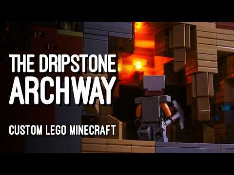 The Dripstone Archway | Custom LEGO Minecraft World