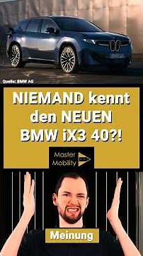 THE BETTER CHOICE?! BMW introduces the NEW iX3 40 (2026) as an ENTRY into the NEW CLASS!