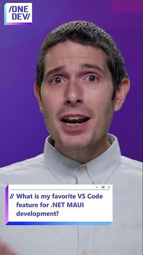 What is my favorite VS Code feature for .NET MAUI development?