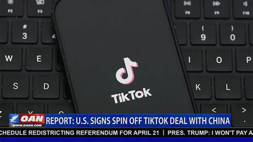 China and the U.S. sign off on a deal to allow TikTok to operate in the States. OAN's Dana Alexa has more. Watch OAN Live here: https://live.oann.com/home.ktv?utm_source=socials&utm_medium=social media&utm_campaign=x | One America News Network