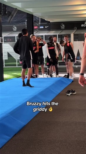 Bruzzy Does the Griddy Dance in AFL Training