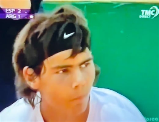 Daniel Spatz | 🎾16 years old Rafael Nadal , playing the final in Aix En Provence , France 🇫🇷 Challenger tournament against Mariano Puerta from Argentina.... | Instagram