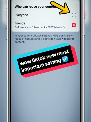 wow tiktok new most important setting ☑️ #fyp #viralvideos #fyp #foruyou #fyp #viral #foryoupag #fyp #fypppppppppppppp #tiktoksetting03