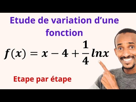 Etude des foncrions (Explication facile )