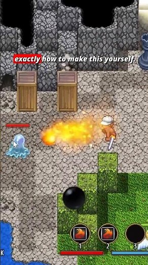 RPG Maker CAN Make Action Games #rpgmaker #gamedev #rpgツクール