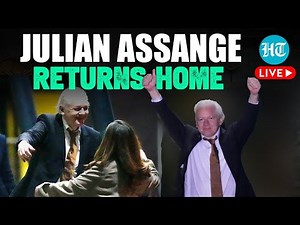 LIVE | Wikileaks Founder Julian Assange Returns Home In Australia, Team Holds Press Conference | US