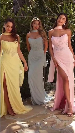"Step into prom night with a look that speaks for itself