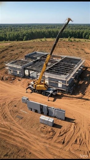 Modern Estate Built From Scratch | Full Exterior Construction Timelapse | Drone View Transformation