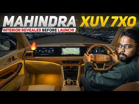 2026 Mahindra XUV 7XO Interior Revealed 🔥 | Full Features, Price & Specs!