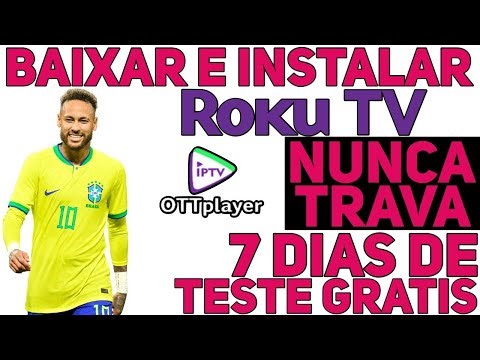 Como Baixar e Instalar o Aplicativo OTT PLAYER na TV ROKU #iptv #roku #ottplayer