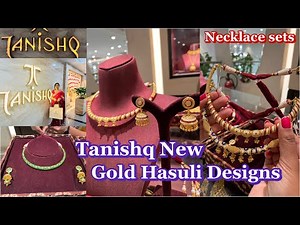Tanishq New meenakari gold Hasuli necklace sets | Hasuli necklace set Designs | Hasuli