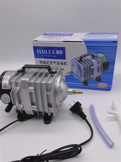 Hailea Fish Tank Oxygen Pump Electromagnetic Air Compressor ACO-328 Aerator Oxygenation Pumps for Aquarium Fish Tanks Air Pump