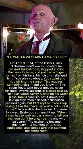 Jack Nicholson vs Clint Eastwood: Oscars Showdown