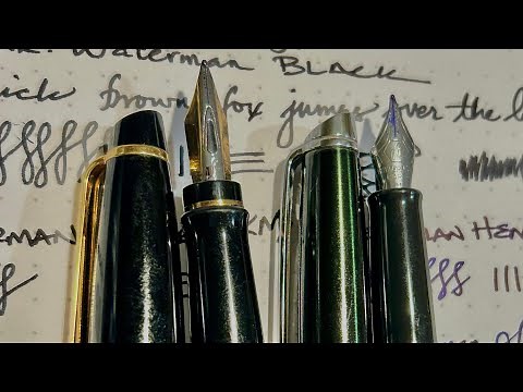 Waterman Expert vs Hemisphere Fountain Pen