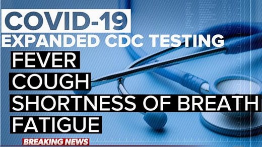 CDC broadens its guidelines for coronavirus testing