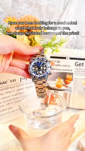 67 reactions | ✨ SPARKLE LIKE THE STARS – The Crystal-Bezel Watch...