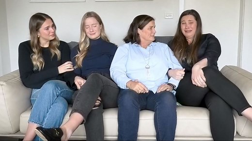 Hamish McLachlan speaks at the funeral Danny Frawley