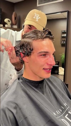 How to Define Men’s Curls with American Crew Cream Pomade | Natural Shine