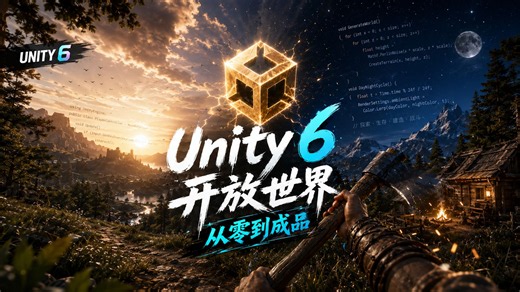 Unity 6：从零手搓你自己的开放世界游戏