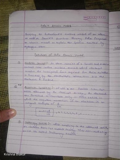 Atoms 😱 class 12th physics 💀 #class12#study #trending #viral ☠️
