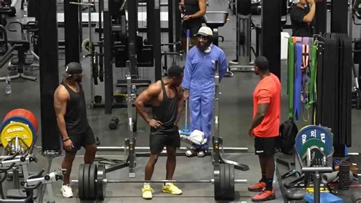 Let's warm up together