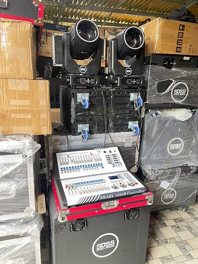 20K views · 410 reactions | Testing set SDSS Beam 295 with Ring Light and 1024B DMX Controller before shipping | Small Dream Sound System | Facebook