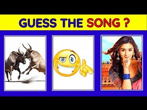 Guess The Song By Emoji Challenge/Bollywood Emoji Quiz/Guess The Song New/Puzzles ‪@SainigPuzzles‬