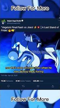 "Vegeta’s Final Flash vs Jiren! ⚡💥 | A Last Stand of Pride! 🔥👊"