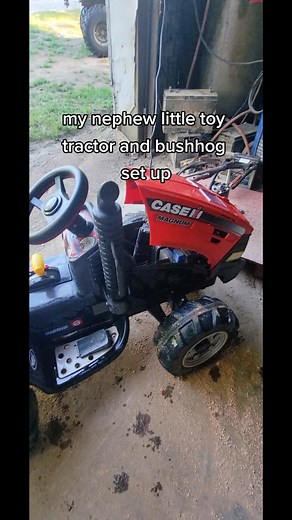 DIY Bush Hog Setup with Power Wheels and Motor | Farming Tips
