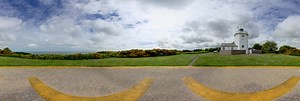 Cromer Light House viewed from the centre of the Heliport 360 Panorama | 360Cities