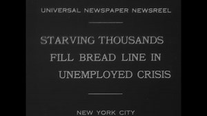 Circa 1929 Men Lined Bread Line Stock Footage Video (100% Royalty-free) 1051449565 | Shutterstock