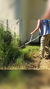 Powerful Battery String Trimmer 🔋 #lawncare #stihl #kma135r #trimming #cleanup #asmr | Fill's Lawn Care