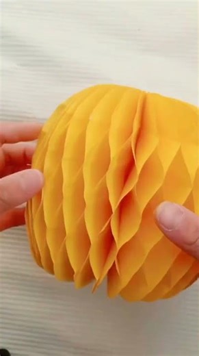 DIY 3D Paper Pineapple Craft | Easy Honeycomb Paper Tutorial 🍍