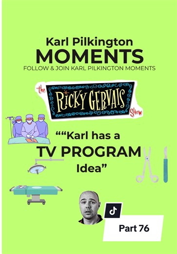 Karl Pilkington's Exciting New TV Program Idea