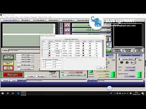 How To Set Table Size Of Rack-Driven Woodworking CNC Router With Rotary Device In Mach3 Software